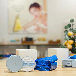 Set phấn nước Sum xanh Su:m37 Water-Full CC Cushion - Dành cho da dầu nhờn da hỗn hợp da mụn (Mẫu mới 2023)