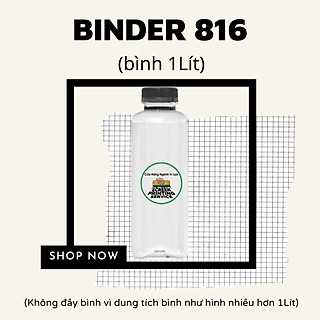 Binder 816 chất cầm màu mực in lụa hệ nước