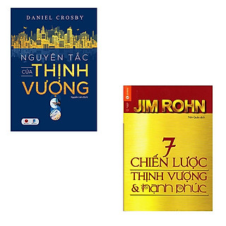 Bộ 2 cuốn sách giúp bạn đem lại thịnh vượng và hạnh phúc: Nguyên Tắc Của Thịnh Vượng - 7 Chiến Lược Để Thịnh Vượng Và Hạnh Phúc