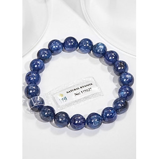 Gembank Lắc Tay Đá Kyanite 10MM Kèm Giấy Kiểm Định PNJ