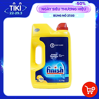 Bột rửa bát Finish Classic 2.5kg