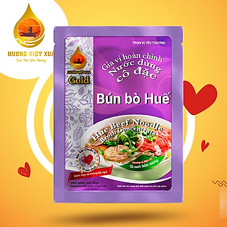 Gia vị hoàn chỉnh nước dùng cô đặc Bún Bò Huế Hương Việt Xưa 82gram