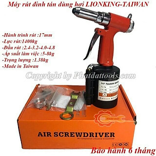 Sung rút đinh tán rive bằng hơi khí nén