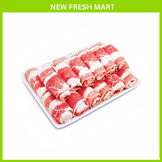 Ba Chỉ Bò Mỹ Cuộn Nhúng Lẩu - Túi 500Gr