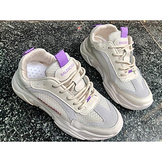 Giày Sneaker chất liệu cao su tổng hợp bền đẹp , êm chân