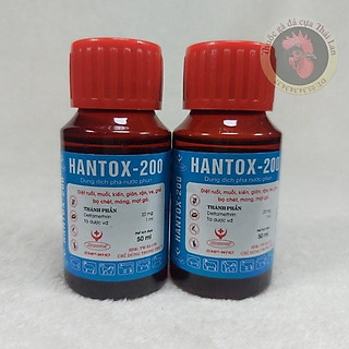 combo - 2 lọ - thuốc diệt ruồi - muỗi - kiến - gián - ve - rận - bọ chét - mòng - mạt gà - 1 lọ 50 ml