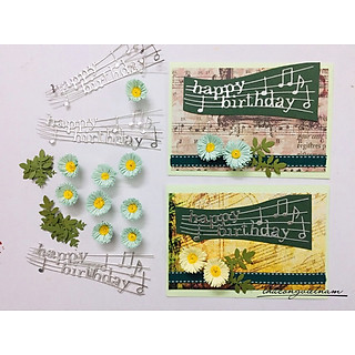 Thiệp sinh nhật nốt nhạc