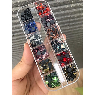 Đá chân bằng mix size , mix màu , đá chân bằng