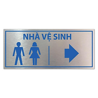 Chỉ dẫn nhà vệ sinh, biển chi dẫn WC, toilet cao cấp