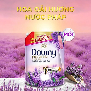 Nước xả vải Downy hương hoa Oải Hương nước Pháp 2,2L