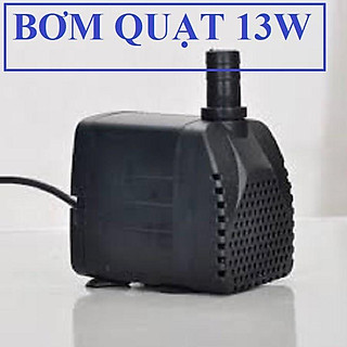 Bơm quạt hơi nước 13W đen - tự ngắt