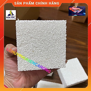 Vật Liệu Lọc Bể Cá - Sứ Vuông - Sứ Tàu Hủ - BACTERIA HOUSE Kích Thước 10x10x5cm