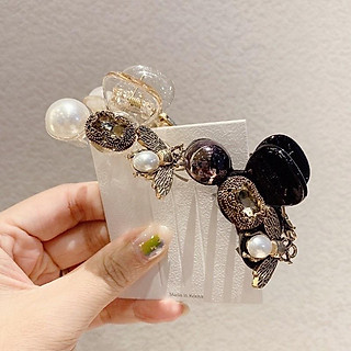 khuyên trai ong lấp lánh Bisou phong cách vintage