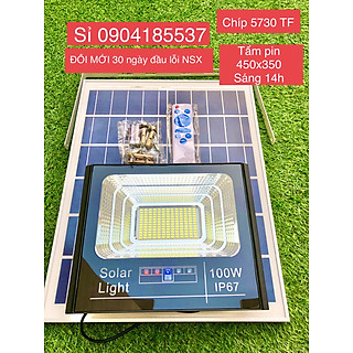 Đèn đường năng lượng mặt trời 100w