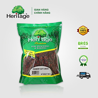 Quả nam việt quất - Cranberry sấy khô Heritage Thái Lan 1kg