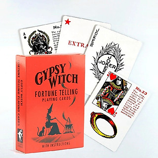 Bài Gypsy Witch Fortune Telling Playing Cards 52 Lá Tặng Đá Thanh Tẩy