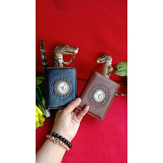 Ví Nam Kiểu Đứng Da Bò Cefiro Ví CEFIRO Dáng Đứng Mẫu Mới 2023 -GENNIN STORE