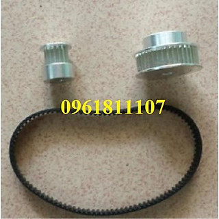 Bộ puly dây đai 16 - 36 răng lỗ cốt 5mm