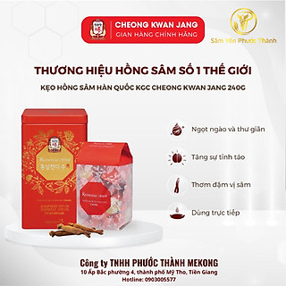 Kẹo hồng sâm  KOREAN RED GINSENG Candy 240g- SYPT