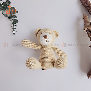 Thú bông móc len - Gấu Poppy thân thiện