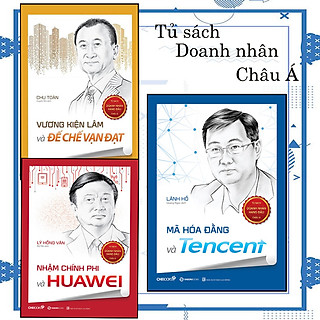 Combo 3 cuốn Tủ sách doanh nhân Châu Á