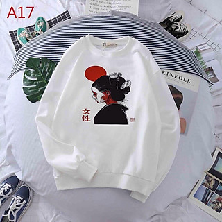 Áo nỉ thu đông dài tay dành cho nam nữ