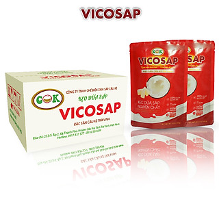 Kẹo Dừa Sáp Vicosap vị Nguyên Chất