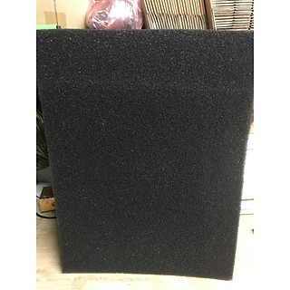 Xốp lọc đen, bọt biển đen lọc cho bể cá, mút đen lọc nước kích thước 60x40(50x50)