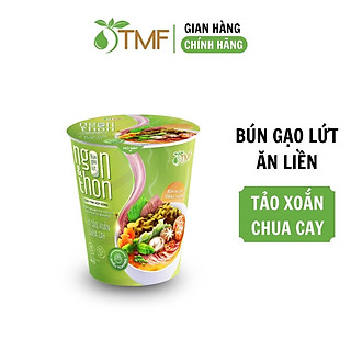 Bún gạo lứt ăn liền NGON & THON - Vị tảo xoắn chua cay