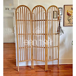 Vách Ngăn Mây  Đan Thưa Gía Rẻ Đan Trà- Bình Phong Mây-Đồ Decor Mây Tre Đan Trà- Nội Thất Mây Tre Đan