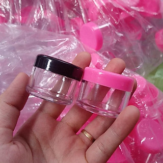 100 Hũ nhựa tròn 20g - Hủ chiết mỹ phẩm - Chailohumypham