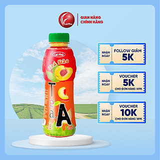 Trà Đào Tea A Chai 450ml - Lốc 6 Chai