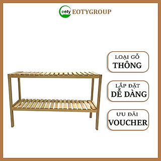 Kệ đa năng Bench 2-3FM 80cm - Kệ gỗ để giày dép đa năng 2-3 tầng Eotygroup