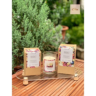 Nến Thơm AGAYA (Candle Cup) Tinh Dầu Thiên Nhiên Cao Cấp Sáp Cọ