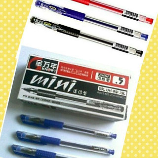 hộp 12 bút gel nước mini ngòi 0.5