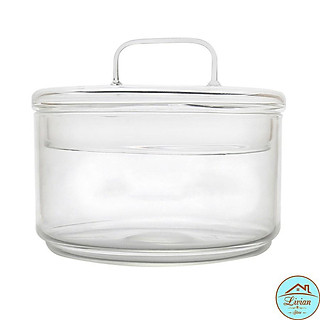 Bát thủy tinh đựng chè � cốc thủy tinh có nắp chịu nhiệt tốt 430ml