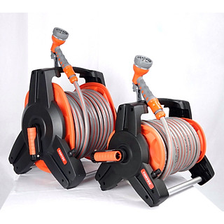 Bộ rulo cuộn tay tưới cây, rửa xe - 30m