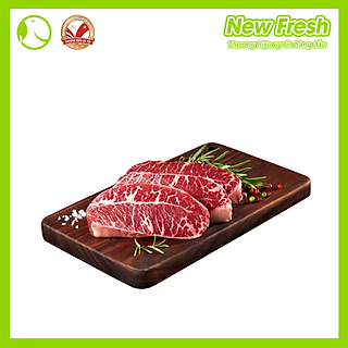Lõi Vai Bò Mỹ Cắt Lát Thịt Siêu Giòn Ngọt Nướng Steak Tiện Lợi Hiệu Excel Cargrill chuẩn 100% nhập khẩu Khay 500gram