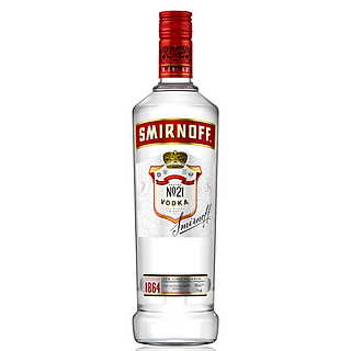 Rượu Vodka Smirnoff Red 37.5% 700ml [Không Hộp] - Rượu Vodka Hương Vị Ngọt Dịu, Nồng Nàn Dài Lâu