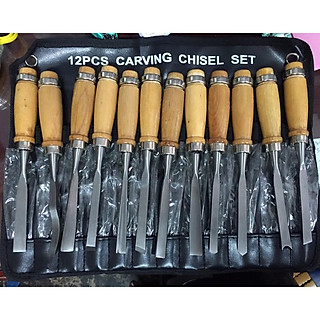 BỘ ĐỤC CHẠM GỖ 12 MÓN