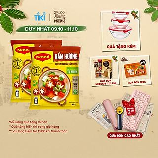 Combo 2 bịch hạt nêm nấm hương Maggi 450g