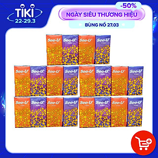 Combo 20 gói khăn giấy cao cấp See-U, 2 Lớp, 10 Tờ/gói
