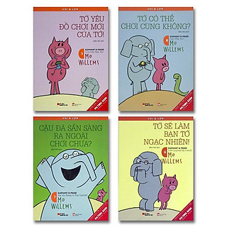 Sách Picture Book Song Ngữ Voi và Lợn Elephant và Piggie ( Từ 58 )