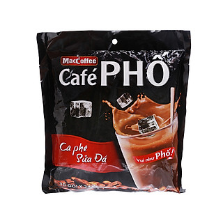 Cafe Phố sữa hoà tan MacCoffee- Bịch 30gói x 24g