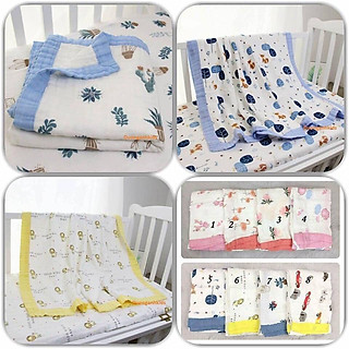 CHĂN /KHĂN ADEN XÔ SỢI TRE 5 LỚP