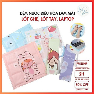 SẴN HÀNG NHIỀU MẪU Đệm Nước Điều Hòa Lót Ghế, Làm Mát Mông Họa Tiết Xinh Xắn