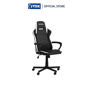 Ghế gaming | JYSK Lerbjerg | da PU | đen/trắng | R67xS70xC122/132cm