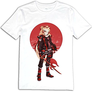 Áo phông hình chibi Kimetsu no Yaiba Viêm Trụ Rengoku Kyoujurou
