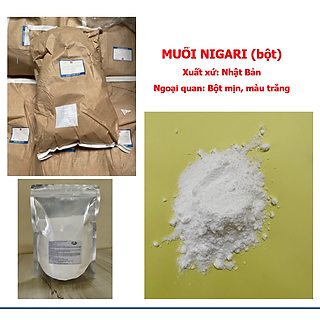 2kg Muối Nigari Nhật Bản tạo đông đậu hũ đậu phụ (chiết từ bao 20kg)