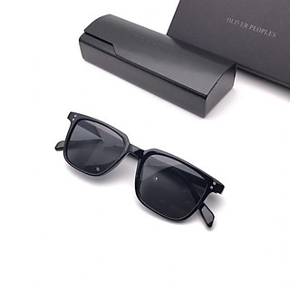 Kính mát vuông thời trang nam nữ 3246, có thể đeo đi đêm, thay mắt kính râm cận